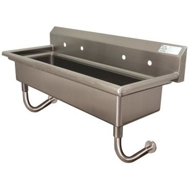 Advance Tabco FS-WM-72 Stainless Steel Multi Station Hand Sink - 72" Wide