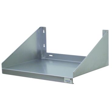 Advance Tabco MS-20-30 Stainless Steel Wall Mounted Microwave Shelf - 20" x 30"