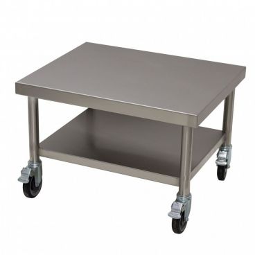 Advance Tabco MT-SS-250C-X Stainless Steel 25" x 30" Equipment Stand w/ Undershelf