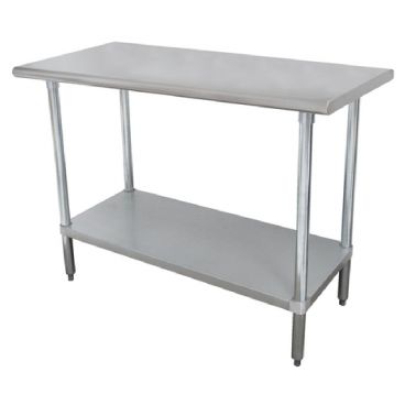 Advance Tabco SLAG-240-X Stainless Steel 24" x 30" Economy Work Table w/ Stainless Steel Undershelf