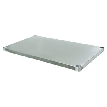 Advance Tabco US-30-48 Adjustable Work Table Undershelf for 30" x 48" Table - 18 Gauge Stainless Steel