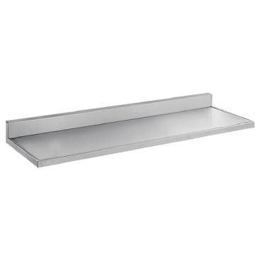 Advance Tabco VCTF-240 30" x 25" Flat Top Stainless Steel Countertop With 5" Backsplash