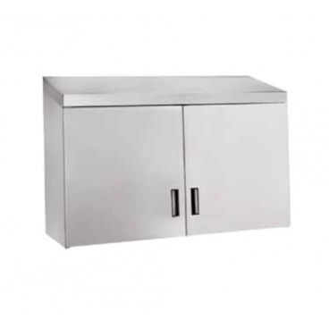 Advance Tabco WCH-15-36 Stainless Steel Wall Mounted Cabinet with Hinged Doors - 36"