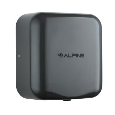 Alpine Industries 400-10-GRY Hemlock Electric Hand Dryer with Automatic Sensor, Stainless Steel Gray Finish, 1800 Watts