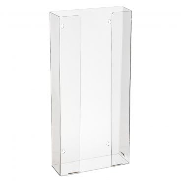 Alpine Industries 902-04 Clear Acrylic Wall-Mount Glove Dispenser With 4 Box Capacity