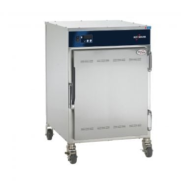 Alto-Shaam 750-S 26 5/8" Halo Heat Low Temperature Mobile Hot Food Holding Cabinet With 10 Full Size Pan Capacity, 230V
