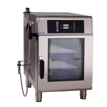 Alto-Shaam CTX4-10E/S 24 3/8" Combitherm CT Express Electric Boiler-Free Combi Oven With Simple Controls And 5 Full Size Pan Capacity, 220V-240V/1P