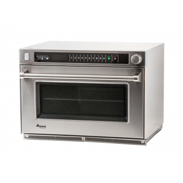 Amana AMSO35 Stainless Steel Jetwave Heavy-Duty Commercial Steamer Microwave Oven - 208/240V, 3500W