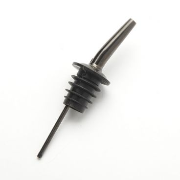 American Metalcraft TPRB Tapered Pourer, Black Nozzle, Plastic Cork, 1-1/4"D X 4-1/2"L
