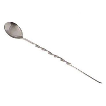 511P 11" Stainless Steel Twisted Handle Bar Spoon
