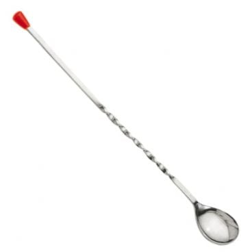 512K 12" Stainless Steel Twisted Handle Bar Spoon
