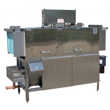 American Dish Service ADC-66 HIGH R-L 244 Racks/Hour High Temp Conveyor Type Dishwasher - 208/240V