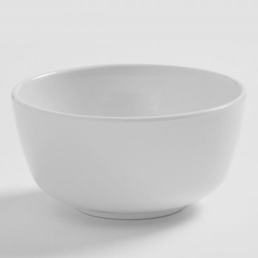 American Metalcraft DB10WH White 10 oz 4 1/2 Inch Diameter Round Jane Casual Collection Melamine Bouillon Cup