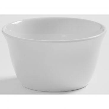 American Metalcraft DB7WH White 7 oz 4 Inch Diameter Round Jane Casual Collection Melamine Bouillon Cup