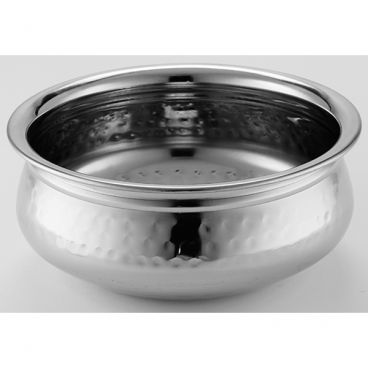 American Metalcraft HB6 Silver 27 oz 6 Inch Diameter Round Hammered Stainless Steel Moroccan Bowl