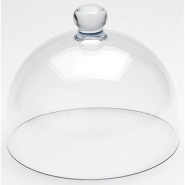American Metalcraft LFTD8 Clear 5 5/8 Inch High 8 1/8 Inch Diameter Round Lift Collection Polycarbonate Dome Cover