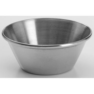 American Metalcraft MB3 Silver 1 1/2 oz 2 1/4 Inch Diameter Round Polished Finish Stainless Steel Sauce Cup