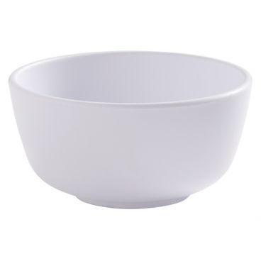 American Metalcraft MCB10WH White 10 oz 4 1/2 Inch Diameter Round Mix And Matte Collection Matte Finish Melamine Bouillon Cup