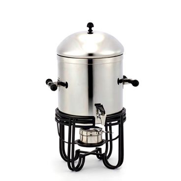 American Metalcraft MESABUSS13 3.25 Gallon (52 Cup) Round Stainless Steel Coffee Chafer Urn with Mirrored Finish
