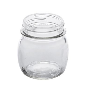 American Metalcraft MJ85 8-1/2 Ounce Glass Condiment Mason Jar
