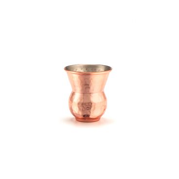 American Metalcraft MTC3 3 Oz. Copper Hammered Stainless Steel Moroccan Mini Tumbler/Shot Glass