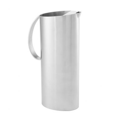American Metalcraft OWPIT54 54 Ounce Stainless Steel Satin Finish Angled Water Pitcher
