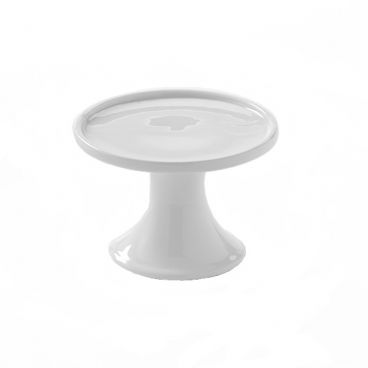 American Metalcraft PSP4 Prestige Porcelain 4" Round Cake Stand