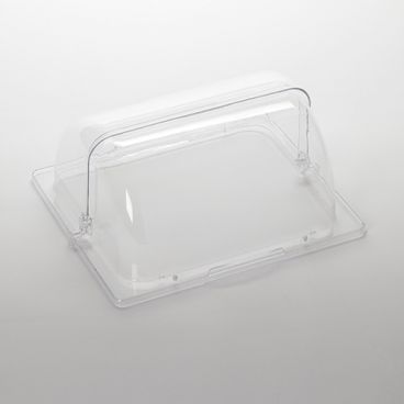 American Metalcraft RCR13 Polycarbonate Rectangular Roll Top Cover, 13"