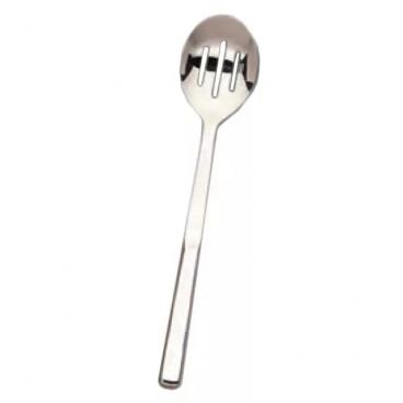 American Metalcraft SLP121 Belaire Stainless Steel 12" Slotted Serving Spoon with Hollow Handle