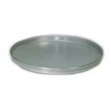 American Metalcraft T4007 7" x 1" Tin Plated Steel Straight Sided Pizza Pan