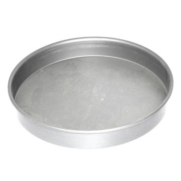 American Metalcraft T80121.5 12" x 1-1/2" Straight Sided Tin Plated Deep Dish Pizza Pan