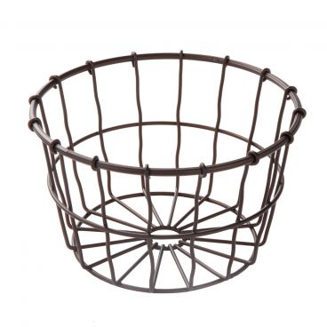 American Metalcraft WBBM Bronze Wire Basket, 7" x 4-1/4"