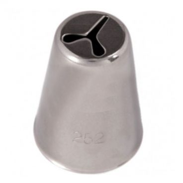 Ateco 252 August Thomsen Stainless Steel Heart Medium to Large Base Decorating Tube Piping Tip