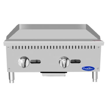 Atosa ATMG-24 CookRite Heavy Duty Griddle Gas Countertop