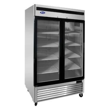 Atosa MCF8703ES Freezer Merchandiser Two-section 54-2/5"W X 31-7/10"D X 83-1/10"H