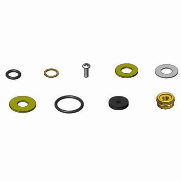T&S Brass B-0290-K Replacement Repair Parts Kit For Big-Flo Faucets With Washers, O-Rings, Seats, And Screws