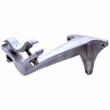 T&S Brass B-0474 Aluminum Wall Bracket For Knee Action Valve With 11 1/2" From Wall To Mounting Holes