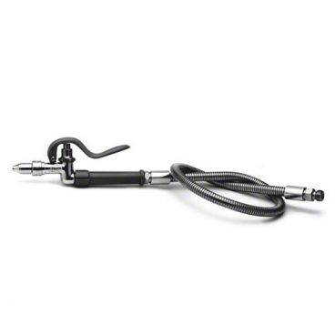 T&S Brass B-1411 Quick Connect Jet Head and Stainless Steel Hose