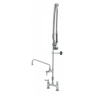 T&S Brass B-2277-01 Deck Mount Mixing Faucet with Add-On Swing Nozzle - 1.15 GPM Spray Valve