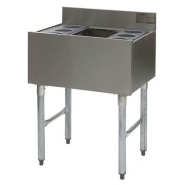 Eagle Group B2CT-18 Stainless Steel 24 Inch x 20 Inch Underbar Ice Bin