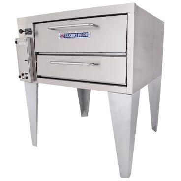 Bakers Pride 251 Single Deck 36" Natural Gas Pizza Deck Oven - 60,000 BTU