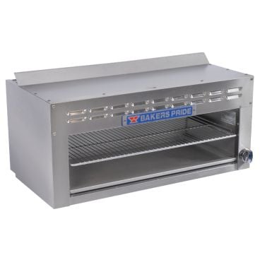 Bakers Pride BPCMi-36 Natural Gas 36" Cheesemelter with Infrared Burner - 35,000 BTU