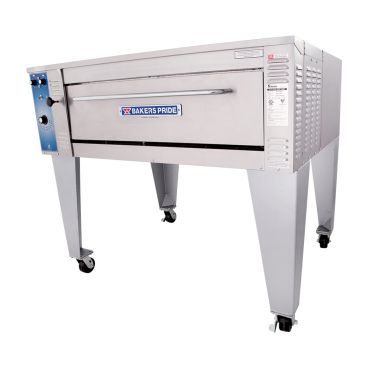 Bakers Pride EP-1-8-3836 Stainless Steel 55" Single Deck Electric Pizza Oven, 208v/60/3ph