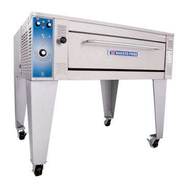Bakers Pride EP-1-8-5736 Stainless Steel 74" Single Deck Electric Pizza Oven, 208v/60/1ph