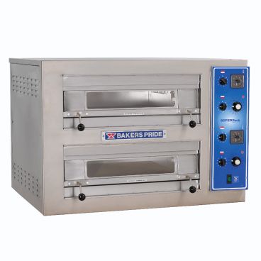 Bakers Pride EP-2-2828 Double Deck Countertop Electric Pizza Deck Oven, 220-240v/60/1ph