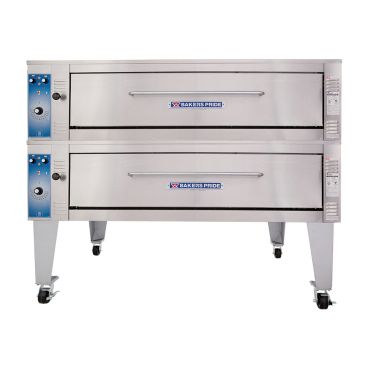 Bakers Pride ER-2-12-3836 55" Double Deck Electric Roast / Bake Oven, 208v/60/3ph