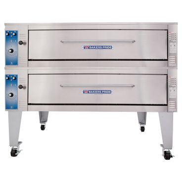Bakers Pride ER-2-12-5736 74" Double Deck Electric Roast / Bake Oven, 208v/60/3ph