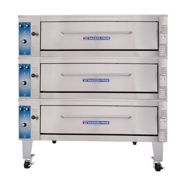 Bakers Pride ER-3-12-3836 55" Triple Deck Electric Roast / Bake Oven, 208v/60/3ph