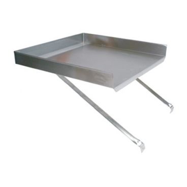 John Boos BDDS8-1821 Stainless Steel 18" x 21" Detachable Drain Board for Budget Sink