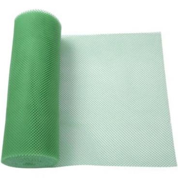 Winco BL-240G 2' Green Plastic Mesh Bar Mat / Shelf Liner